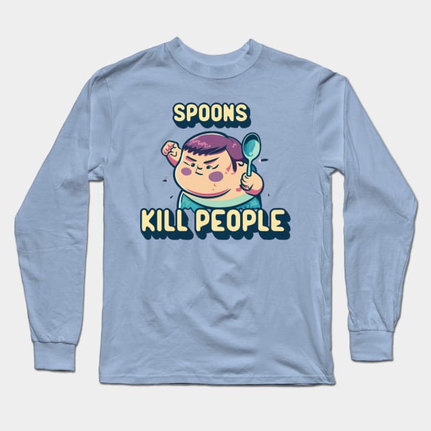 Spoons Long Sleeve T-Shirt by Jason's Finery